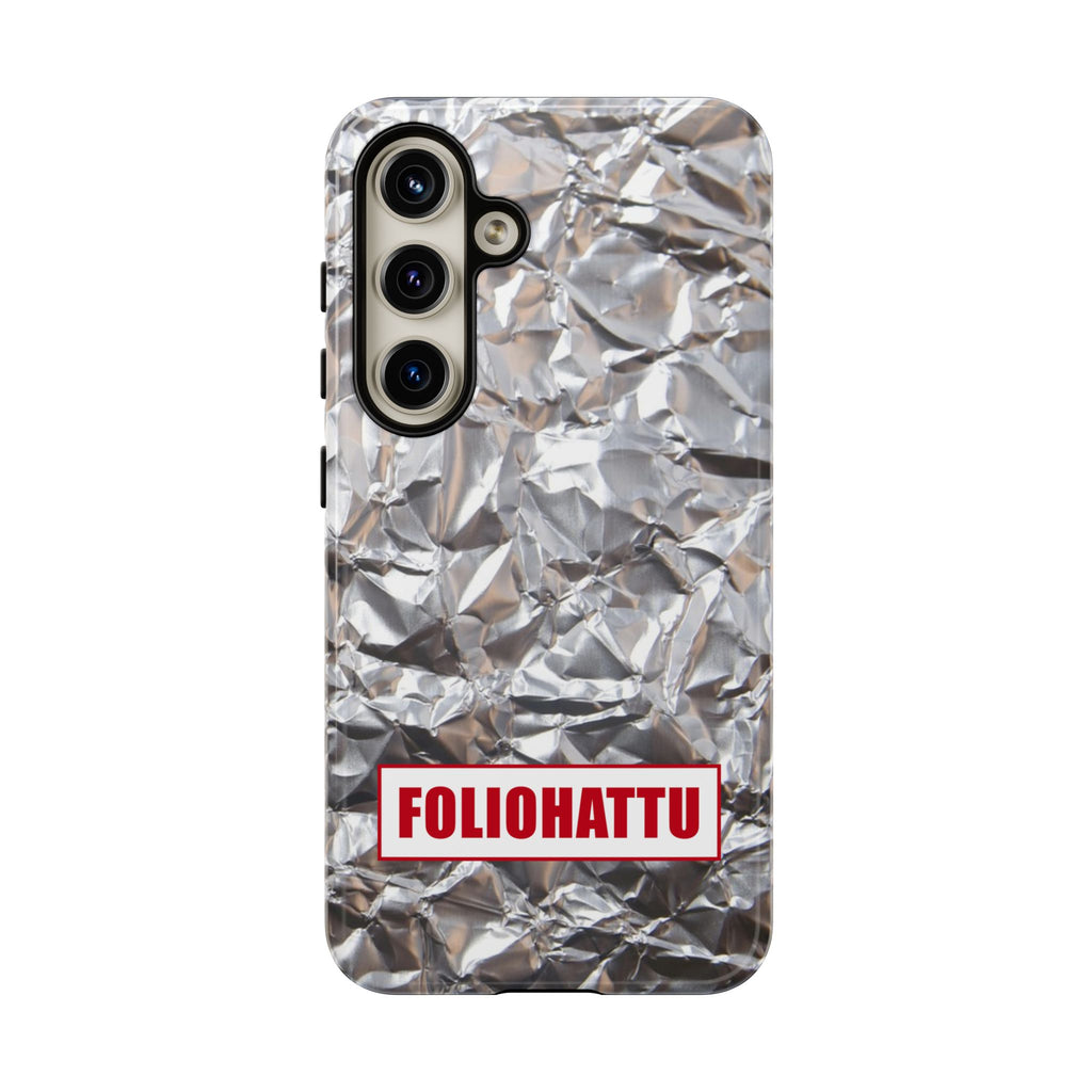 Vahva suojakuori puhelimelle (Kolovuoren foliohattukerho)