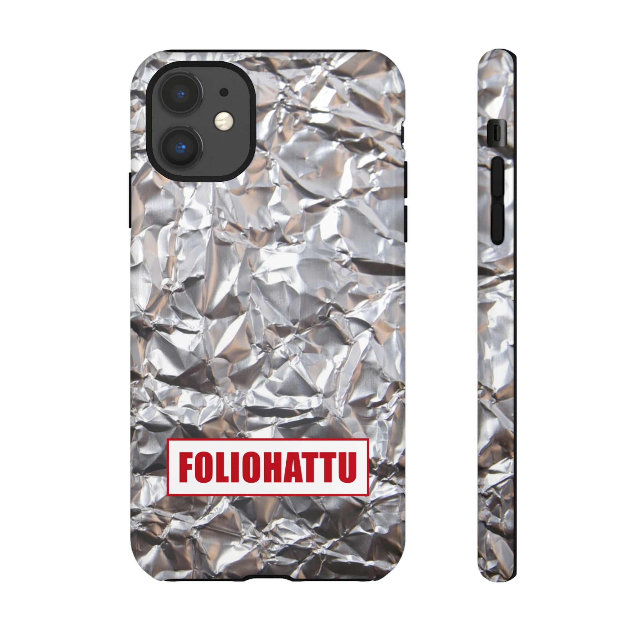 Vahva suojakuori puhelimelle (Kolovuoren foliohattukerho)