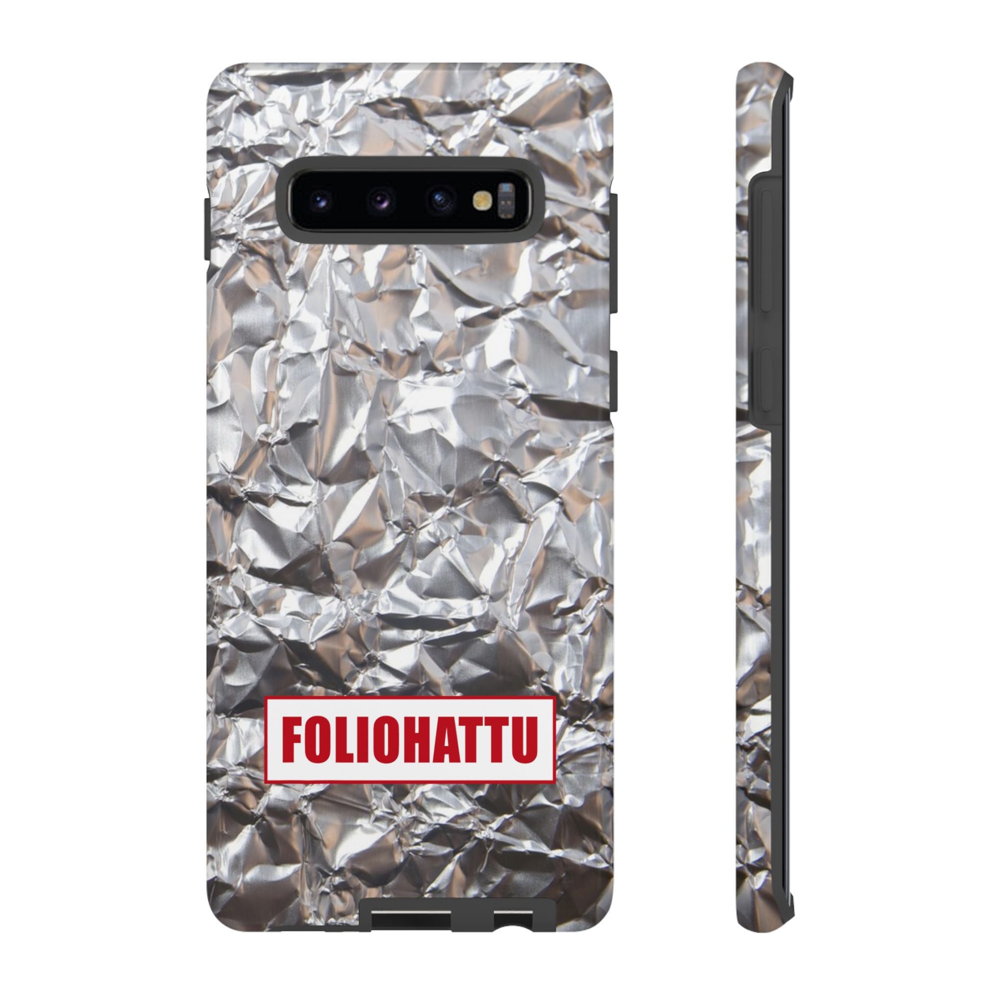 Vahva suojakuori puhelimelle (Kolovuoren foliohattukerho)