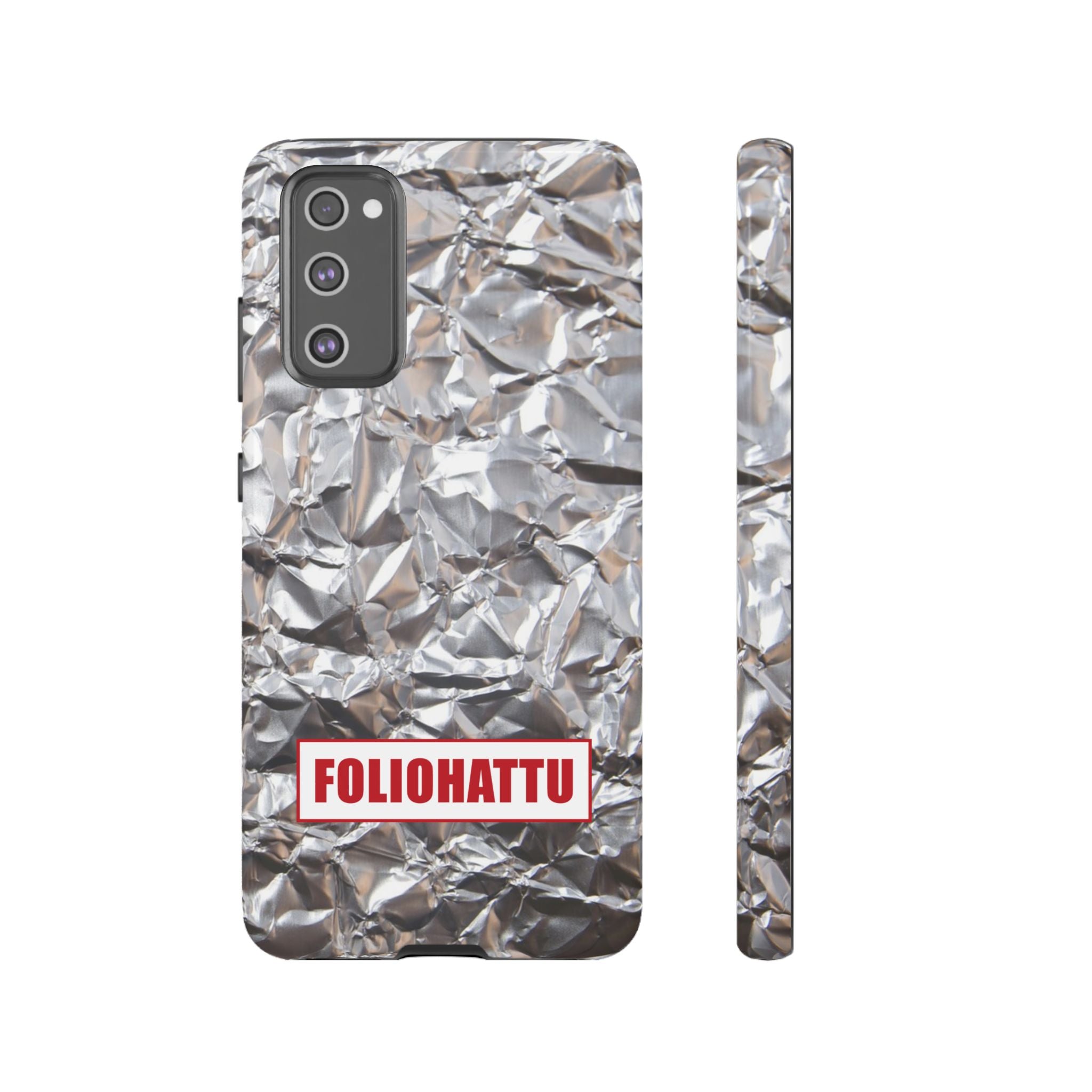 Vahva suojakuori puhelimelle (Kolovuoren foliohattukerho)