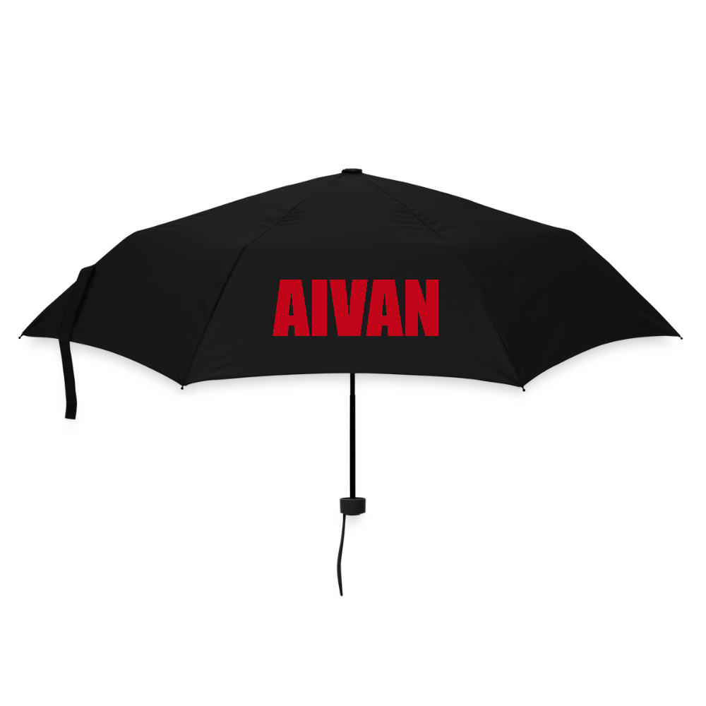 Sateenvarjo (AIVAN-teksti) - black