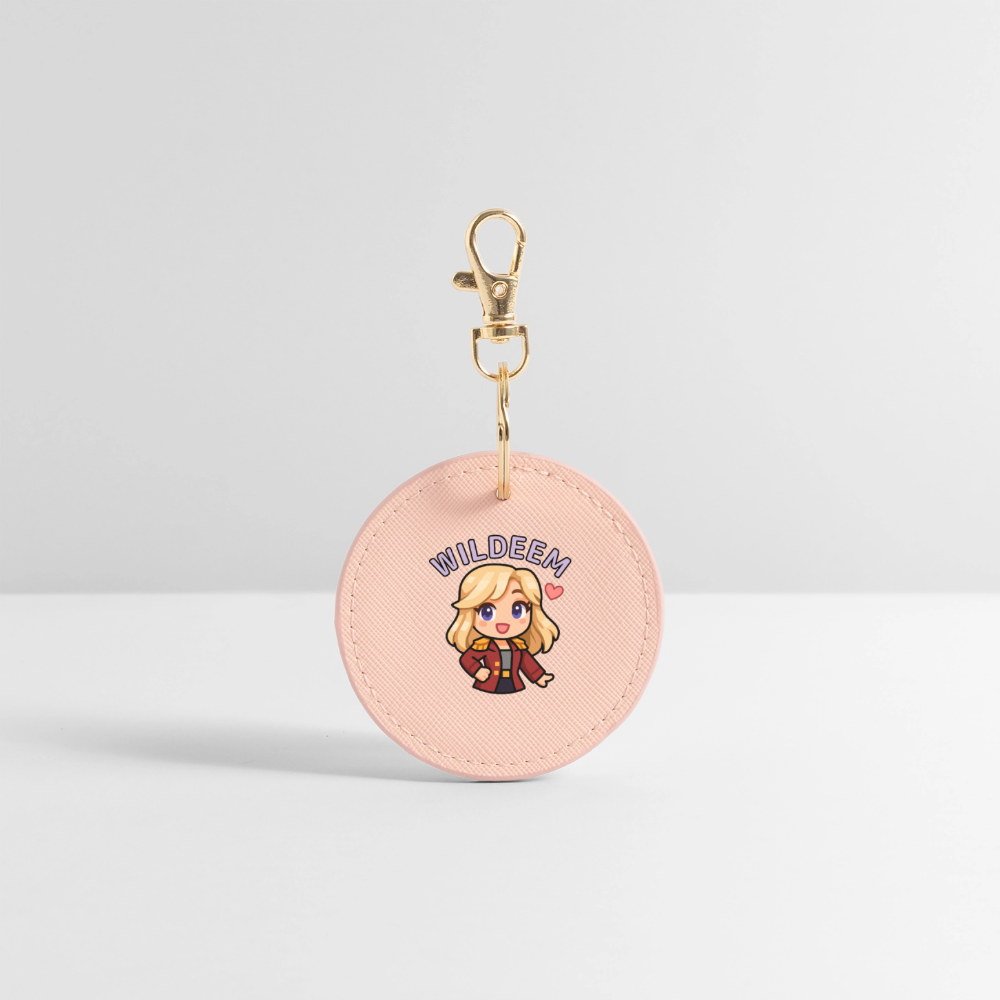 Avaimenperä, ympyrä (Wildeem-hahmo) - light pink