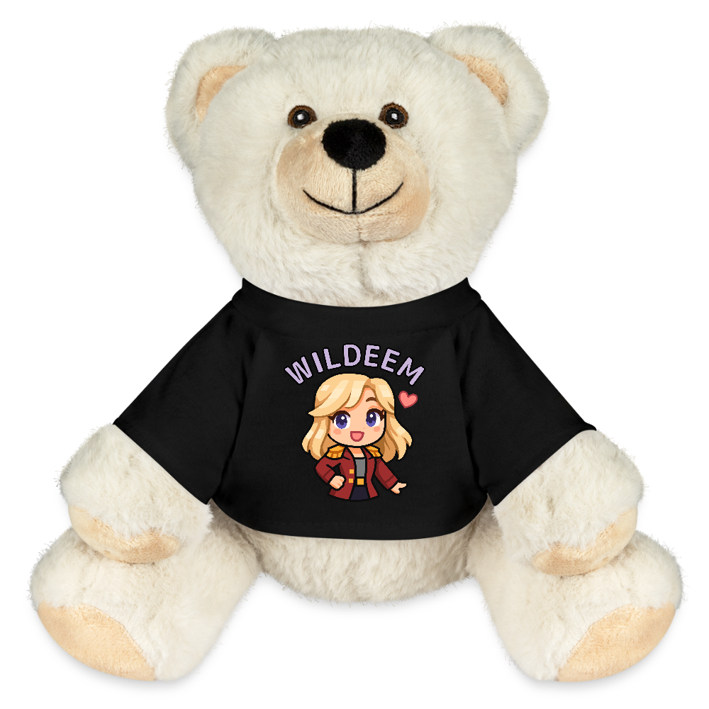 Pehmolelu, nalle (Wildeem-hahmo) - black