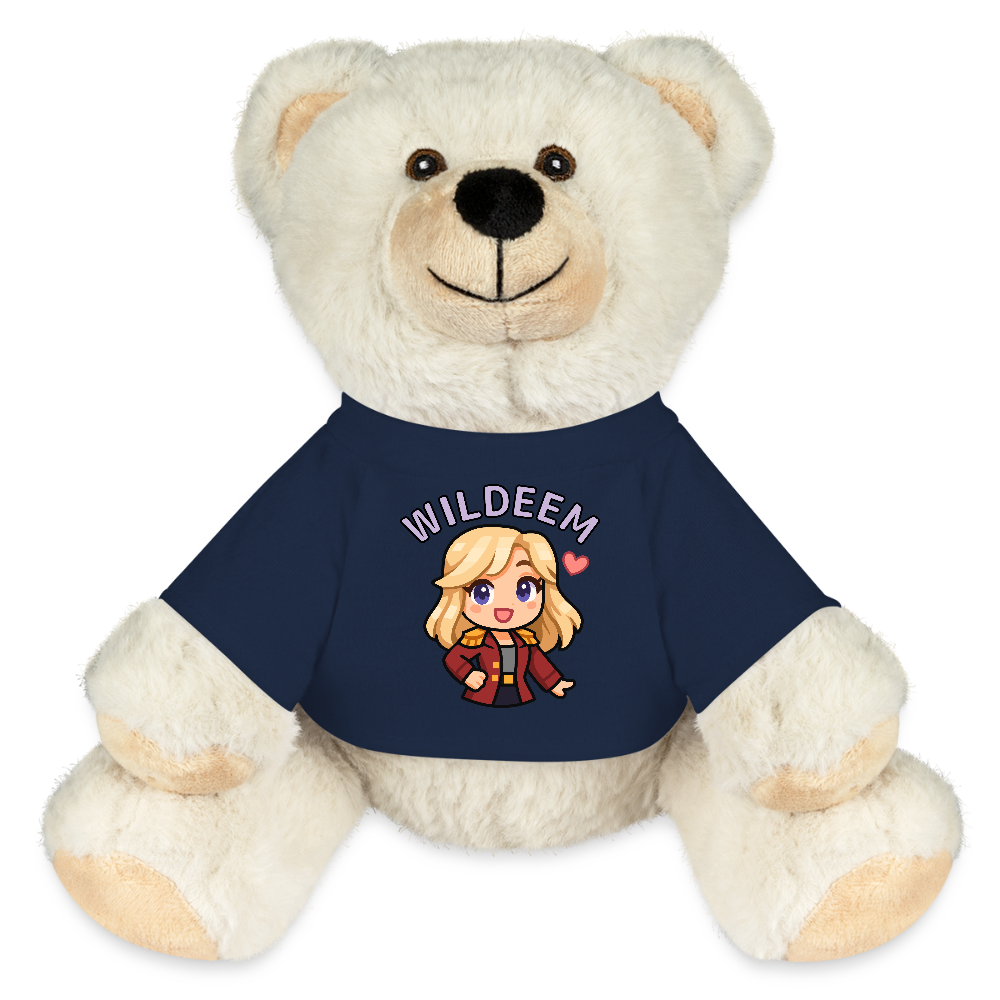 Pehmolelu, nalle (Wildeem-hahmo) - french navy