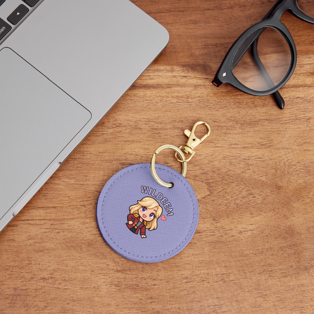 Avaimenperä, ympyrä (Wildeem-hahmo) - lavender
