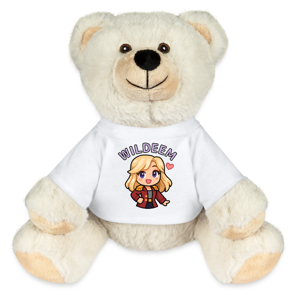 Pehmolelu, nalle (Wildeem-hahmo) - white