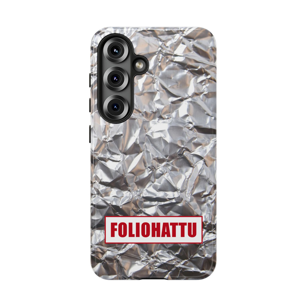 Vahva suojakuori puhelimelle (Kolovuoren foliohattukerho)