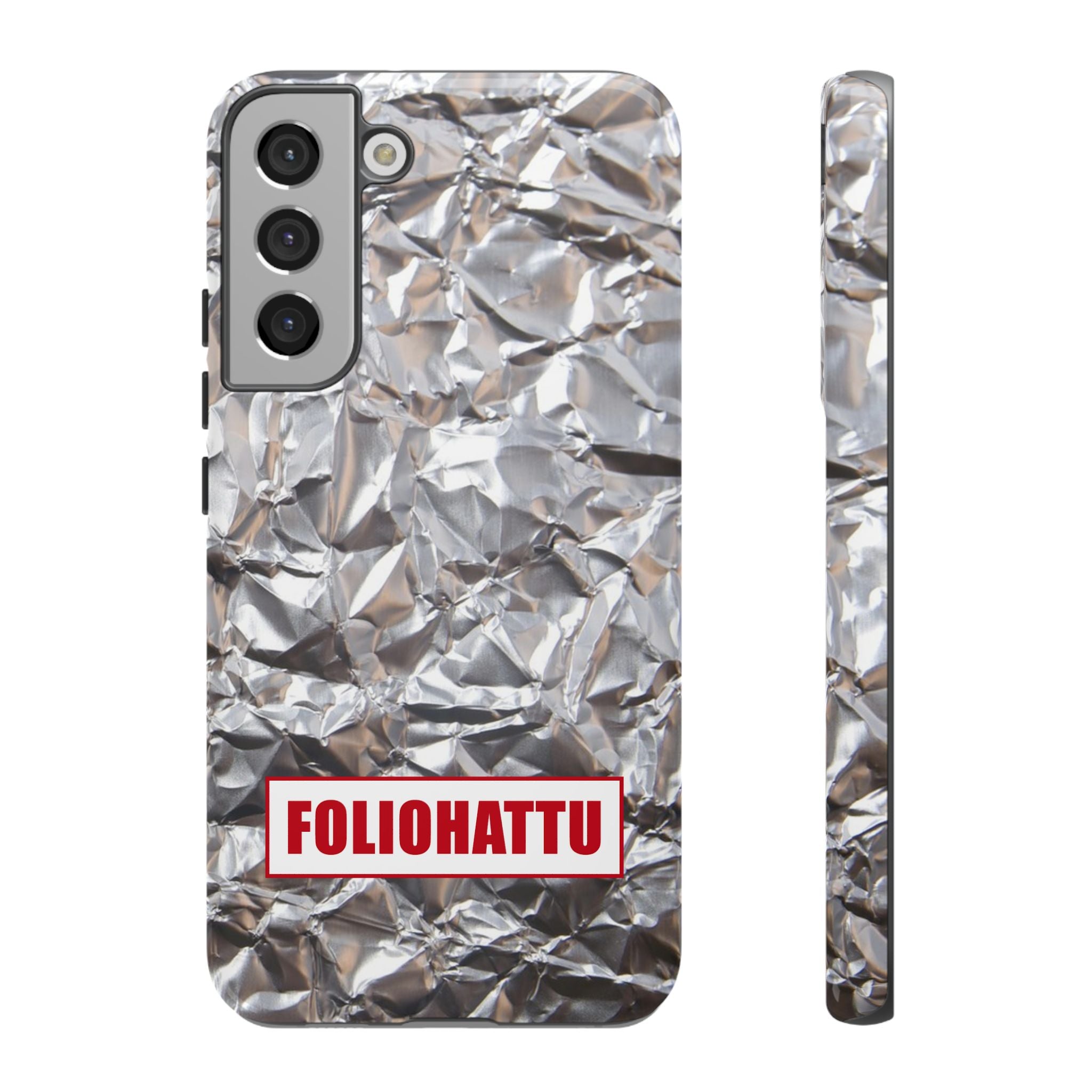 Vahva suojakuori puhelimelle (Kolovuoren foliohattukerho)