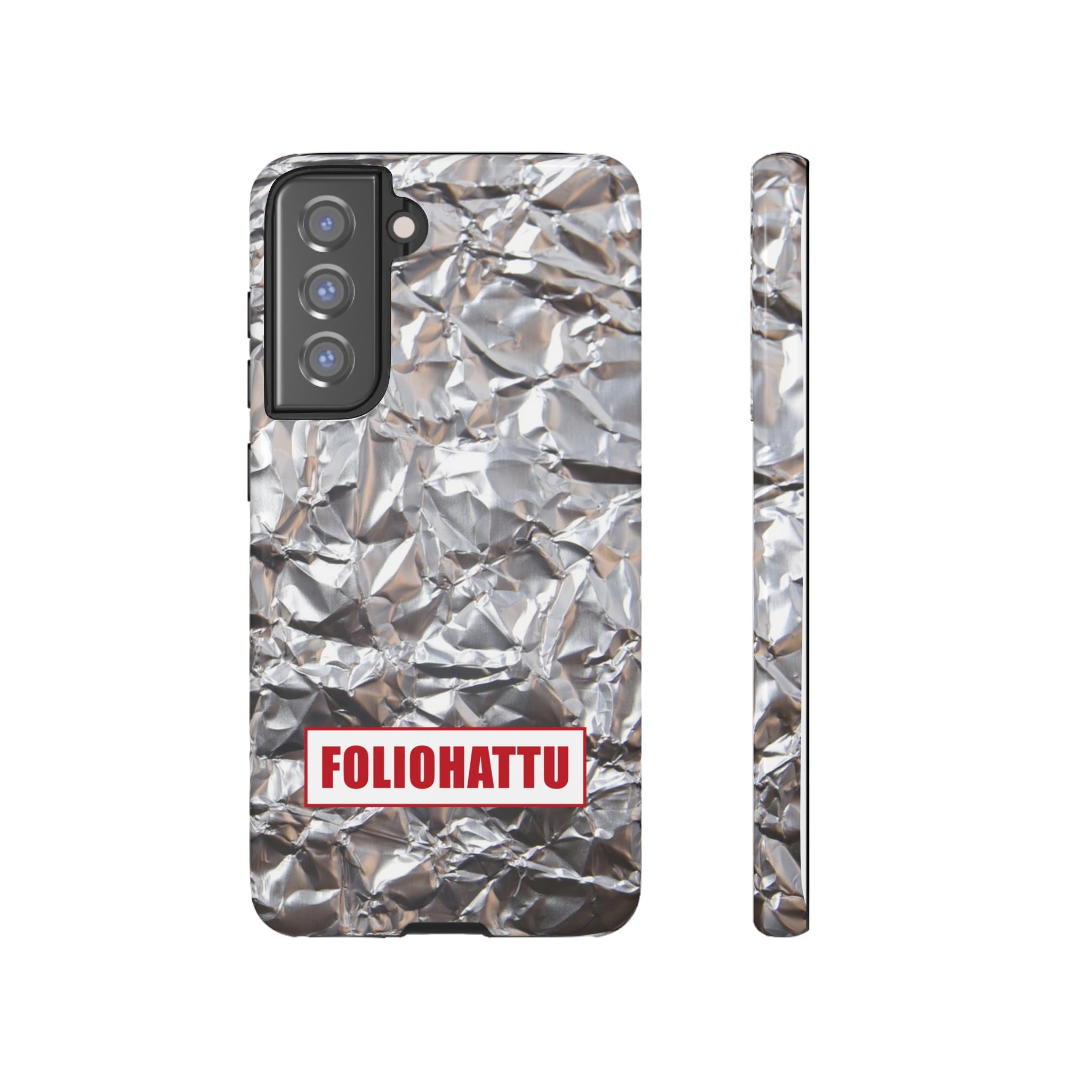 Vahva suojakuori puhelimelle (Kolovuoren foliohattukerho)