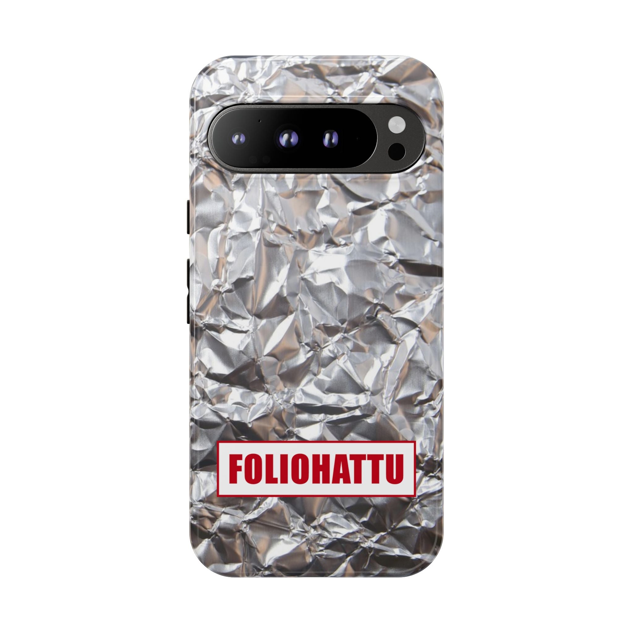 Vahva suojakuori puhelimelle (Kolovuoren foliohattukerho)