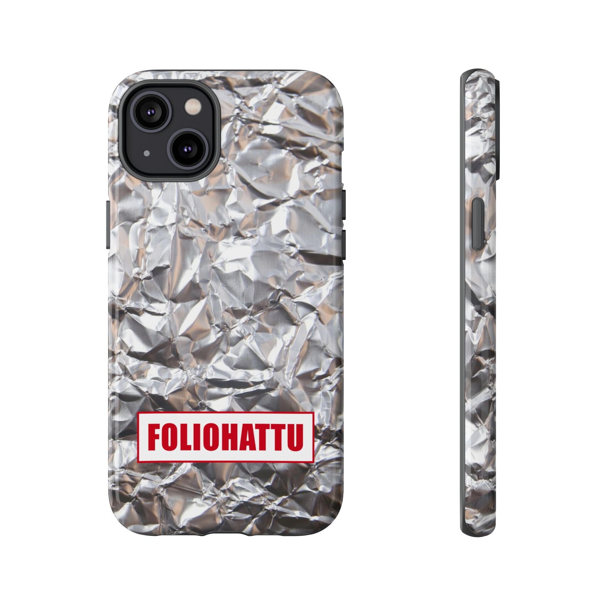 Vahva suojakuori puhelimelle (Kolovuoren foliohattukerho)