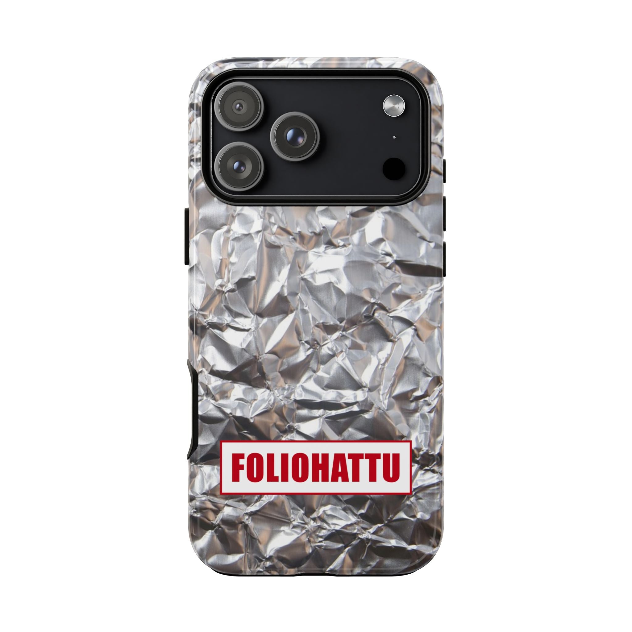 Vahva suojakuori puhelimelle (Kolovuoren foliohattukerho)