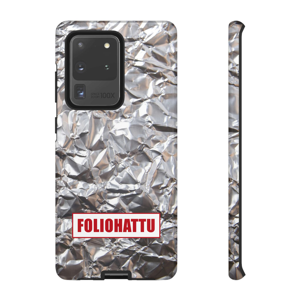 Vahva suojakuori puhelimelle (Kolovuoren foliohattukerho)