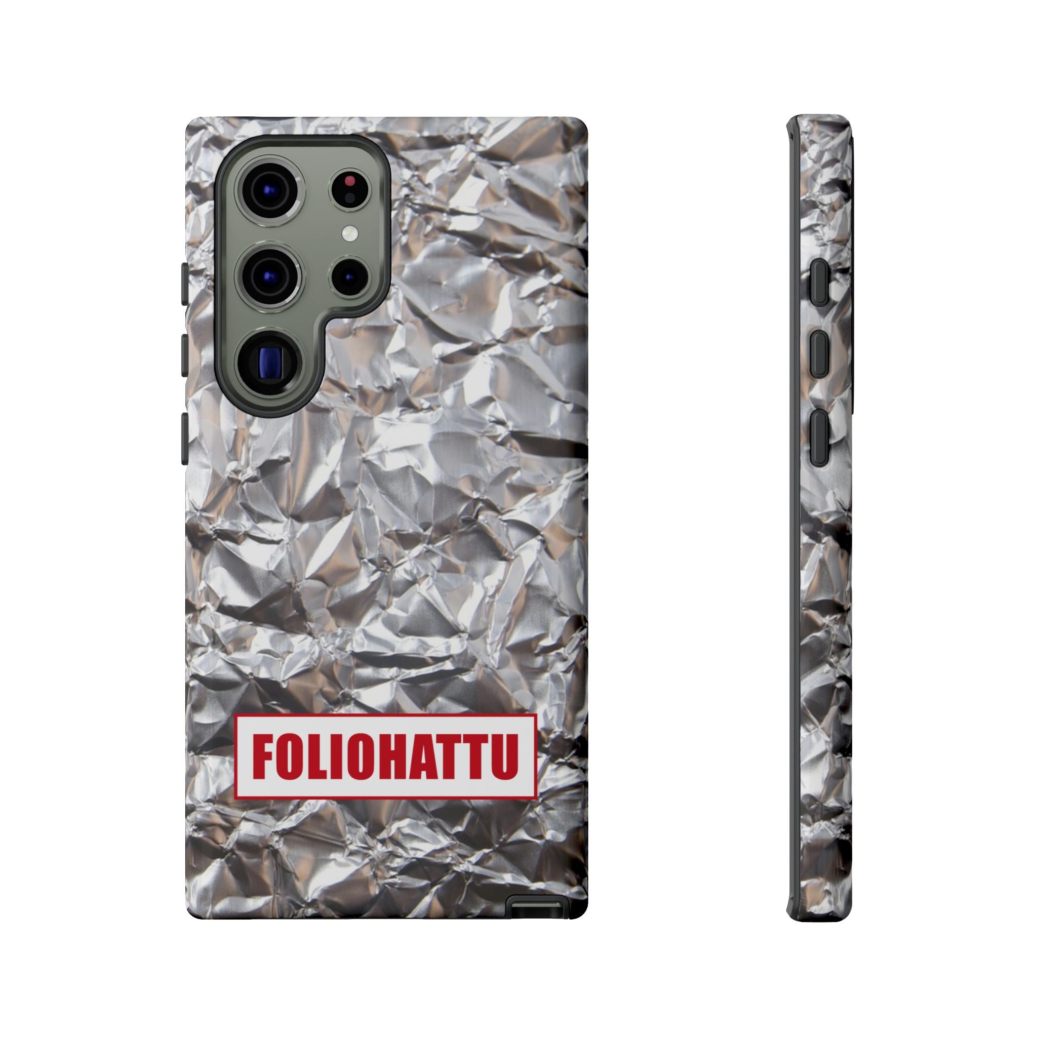 Vahva suojakuori puhelimelle (Kolovuoren foliohattukerho)