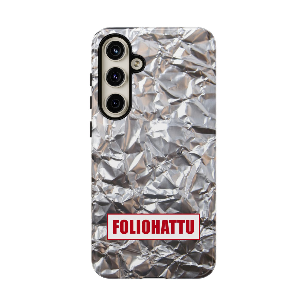 Vahva suojakuori puhelimelle (Kolovuoren foliohattukerho)
