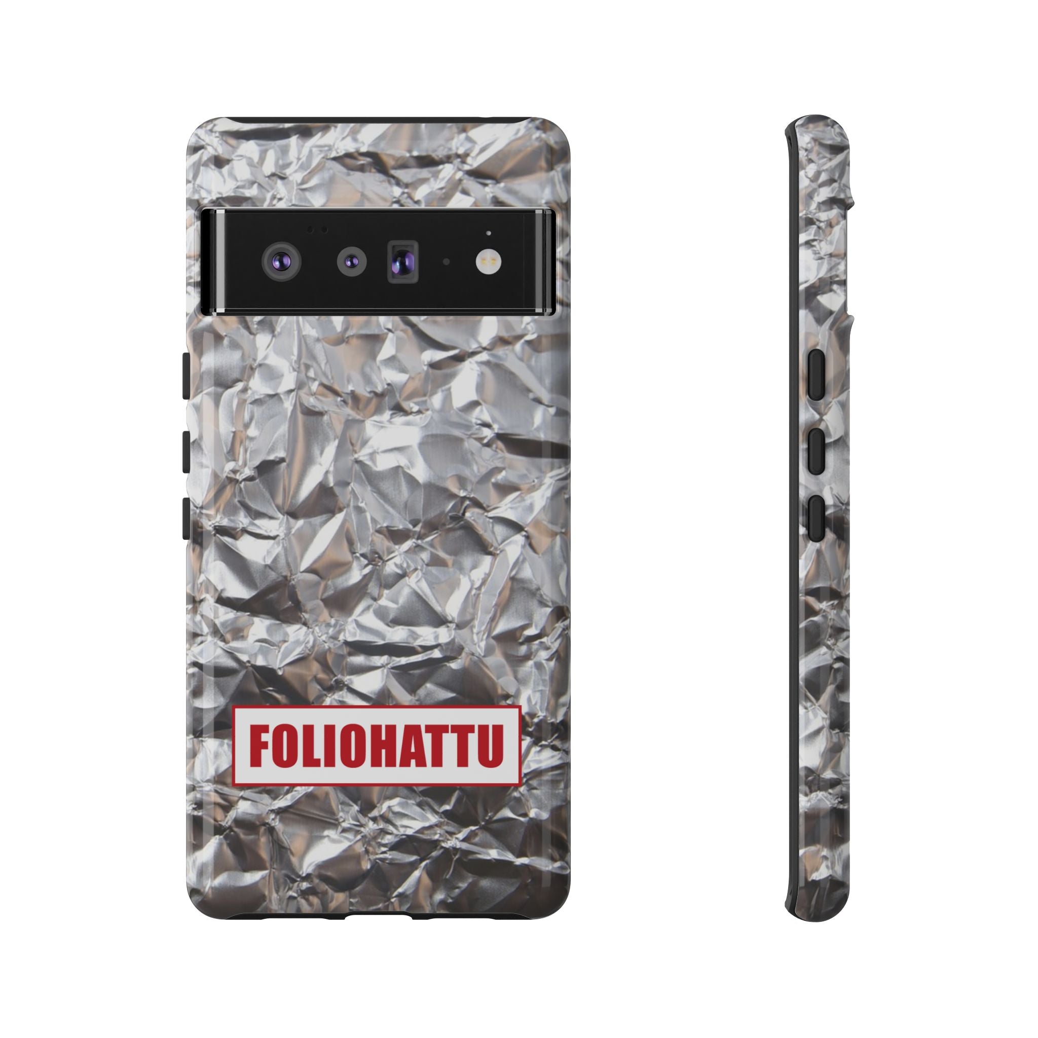 Vahva suojakuori puhelimelle (Kolovuoren foliohattukerho)